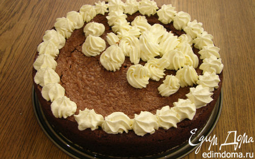 Рецепт Шоколадный торт с грецкими орехами