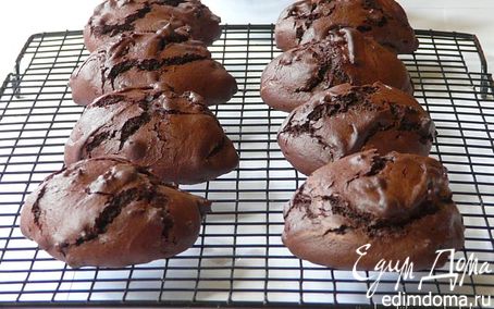 Рецепт Большое шоколадное печенье