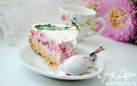 Рецепт Ягодный торт-мороженое