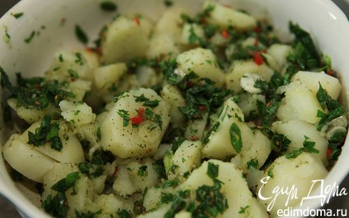 Рецепт Картофельный салат с восточными пряностями