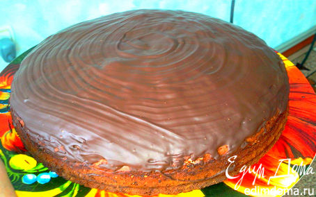 Рецепт Шоколадно-банановый торт