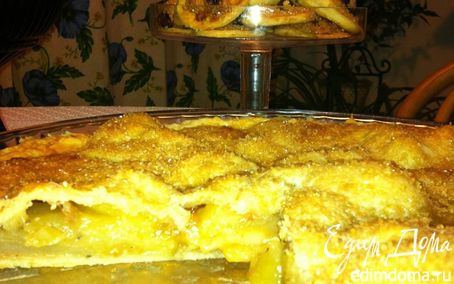 Рецепт Классический яблочный пирог от американской бабушки (Apple pie)