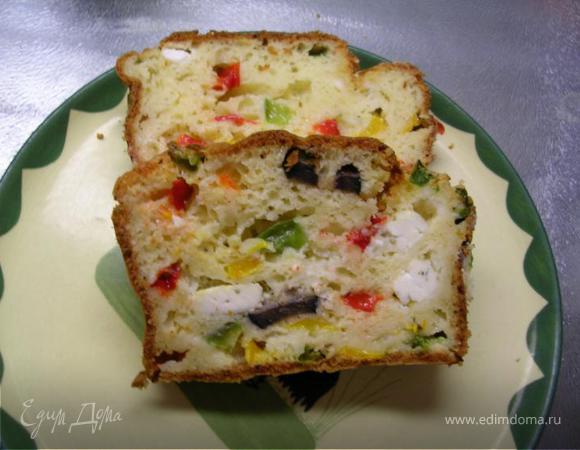 Feta-oliven-cake