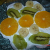 Зефирно-фруктовый торт
