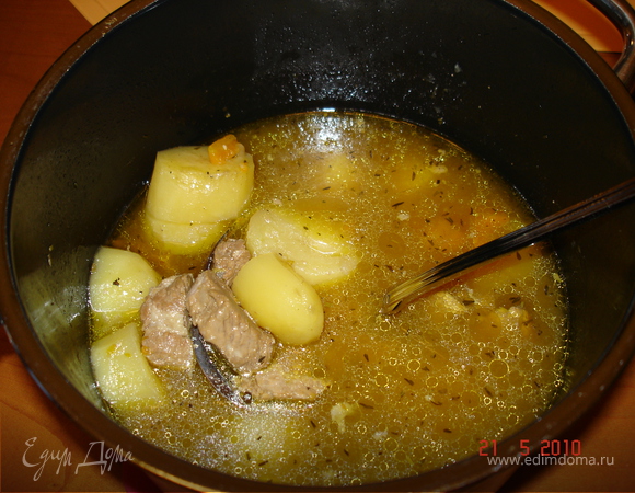 Суп из телятины