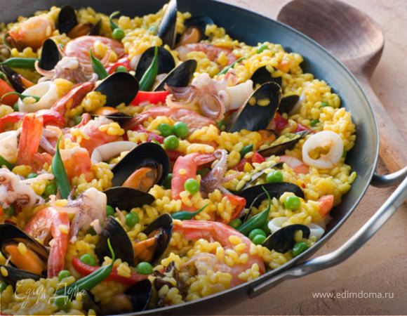Как приготовить Жареный рис с морепродуктами по-тайски - пошаговое описание