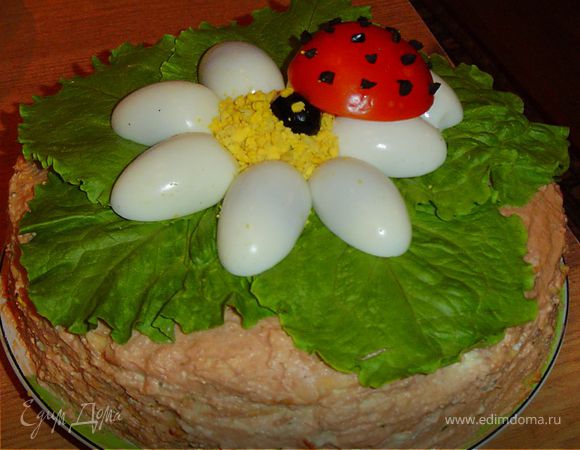 Блинный торт "Скоро лето"