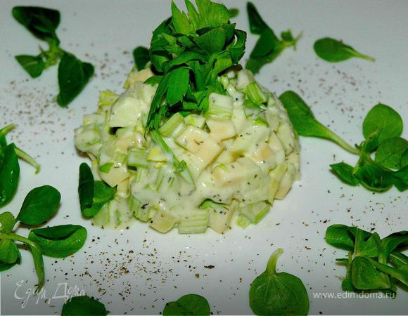"Уроки французского" – Пикантный салат с сельдереем, Морской окунь в прованском стиле, Малиновый крамбль
