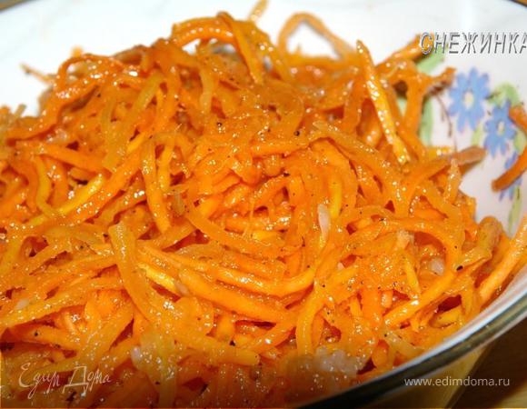 Рецепт острой моркови по-корейски