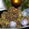 Конфеты шоколадные с грецкими орехами и миндальным ликёром