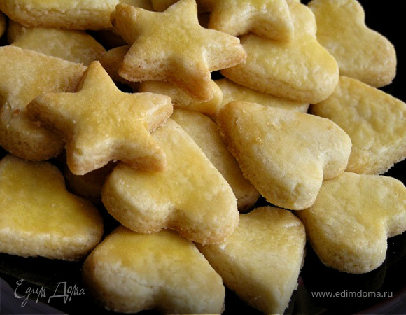 Песочное печенье с ароматом лимона