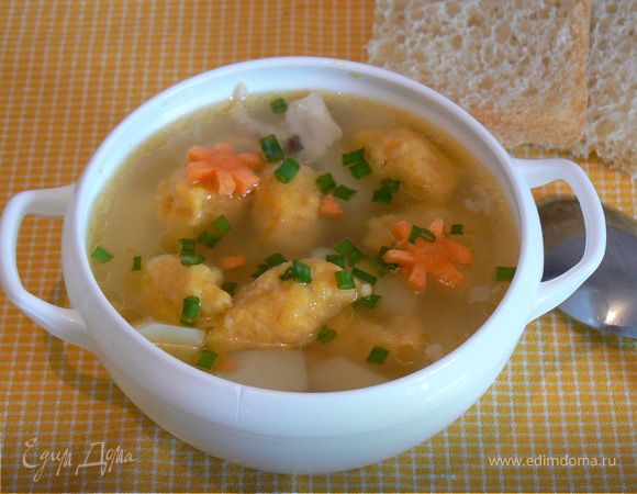 Как приготовить Литовский грибной суп в хлебе просто рецепт пошаговый