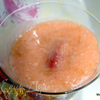 Клубнично-ревеневое фламмери (десертный крем)