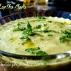 Суп-пюре из петрушки с сыром бри