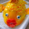 Торт "Золотая рыбка"