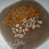 Гречка с морковью и луком ( классика ) и свиная лопатка с шалфеем и чабрецом