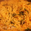 Спагетти с оливками, травами и пармезаном