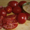 Холодная паста: Бантики с помидорами и тунцом