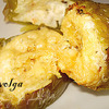 Перец, фаршированный сыром и яйцами