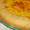 Луковый пирог с плавлеными сырками