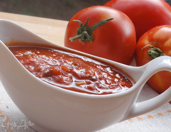 Подлива к макаронам без томатной пасты