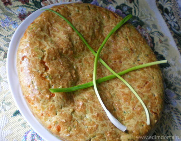 Сырный пирог с луком: простой и вкусный рецепт