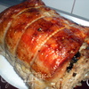 Фаршированная свиная корейка