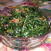 Салат из шпината по-корейски