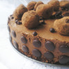 Шоколадный торт-мусс с кофейно-карамельными трюфелями