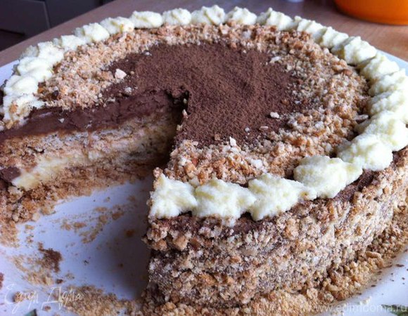 «Киевский» торт по ГОСТу, пошаговый рецепт на ккал, фото, ингредиенты - #hopecookhappy