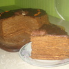 Торт "Кофе в шоколадных песках"