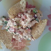 Мексиканский салат с курицей и кукурузными чипсами "Начос"