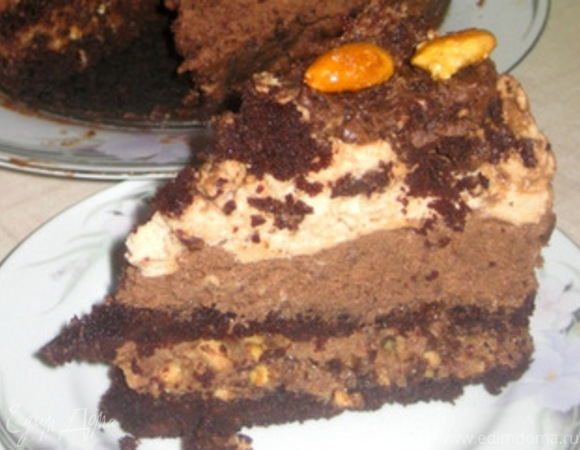 Торт "Шоколадное капучино"