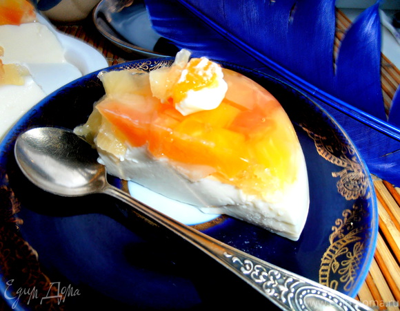 Творожный десерт-желе "Тропикано" для Лали