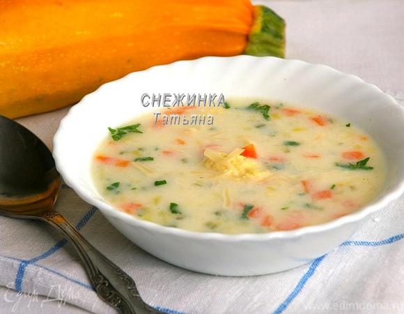 Суп с сырными клёцками и рисом — рецепт с фото пошагово