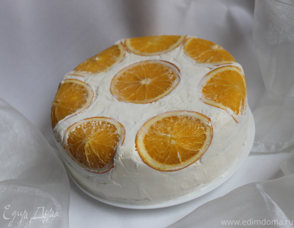 Торт "Апельсиновая нежность"