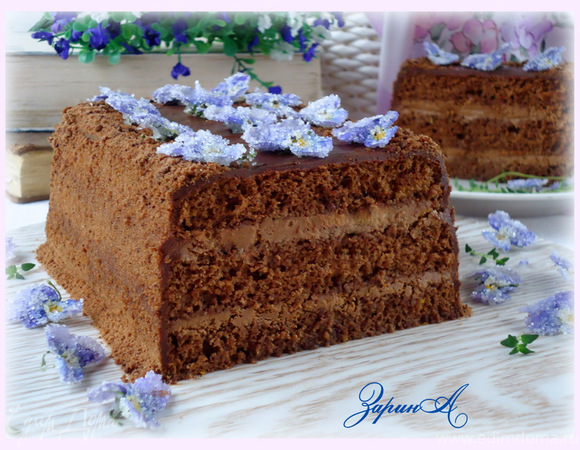 Торт шоколадный для моей подруги Лены