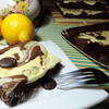 Шоколадный пирог с творогом "Мраморный"