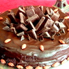 Торт "Шоколадный мусс" (без муки)