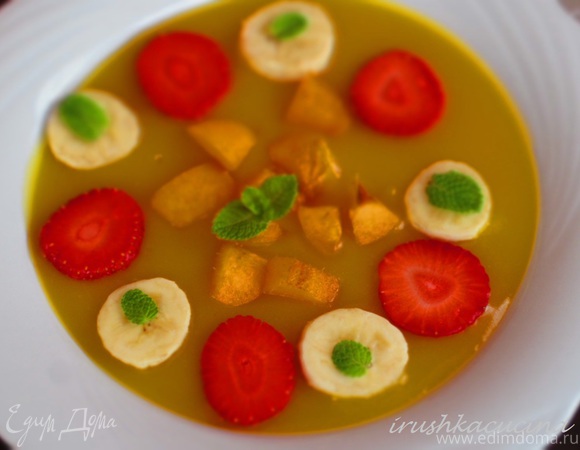 Фруктово-ягодный холодный суп