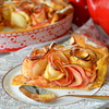 Пирог "Яблочные розы"