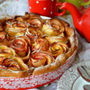 Пирог "Яблочные розы"