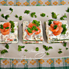 Закусочные пирожные из лосося и шпината "Сёмужкин каприз"