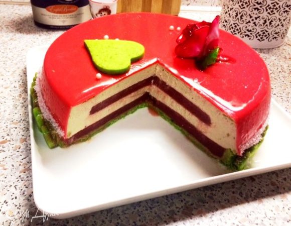 Торт ко Дню святого Валентина