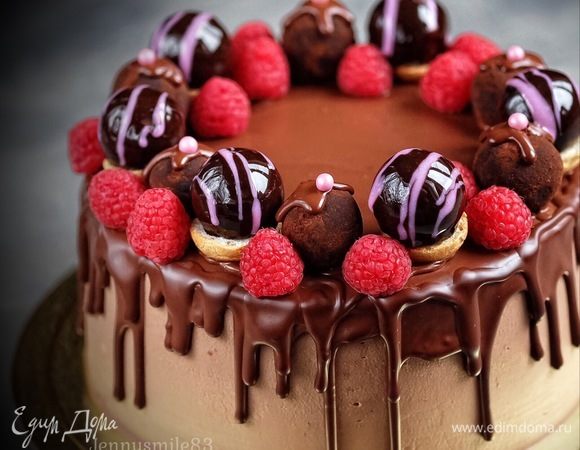 Инструктаж, как самому сделать шоколадные подтеки на торте