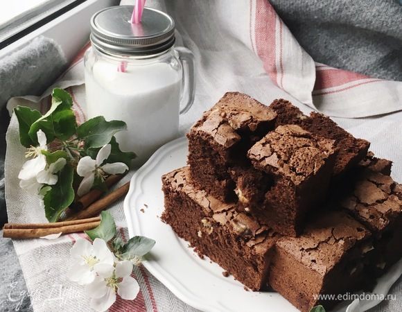 Брауни рецепт классический с фото пошагово с шоколадом