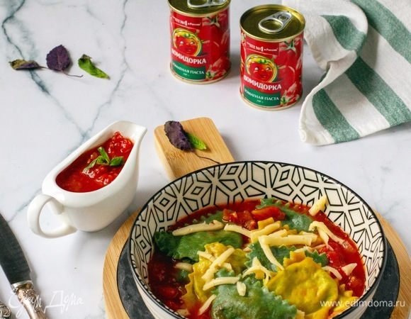 Равиоли со шпинатом – пошаговый рецепт приготовления с фото