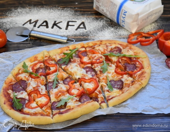 Мягкое тесто для пиццы как в пиццерии (+пицца) — рецепт с фото пошагово + отзывы