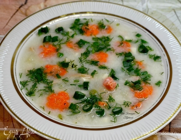 Рецепт тайского супа с морепродуктами.