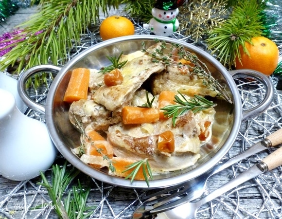 Кролик в мультиварке, пошаговый рецепт с фотографиями – Французская кухня: Основные блюда. «Еда»